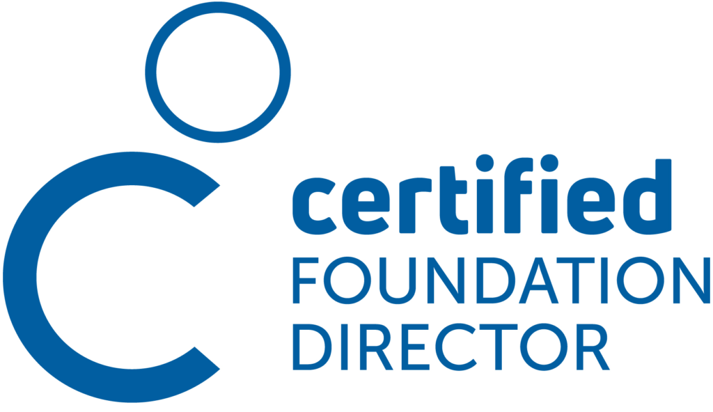 Certified Foundation Director
Zertifizierte Stiftungsvorständin